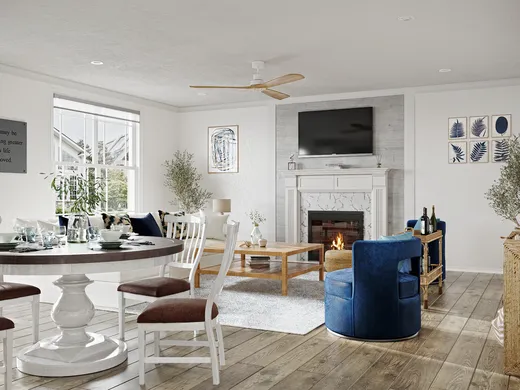 Living Room · Coastal designed by Jovana