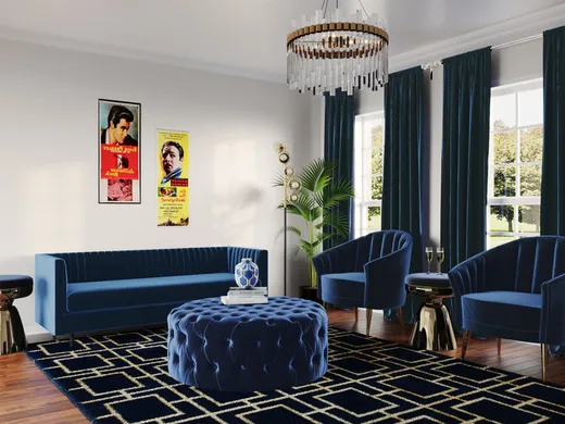 Living Room · Contemporary designed by Karla