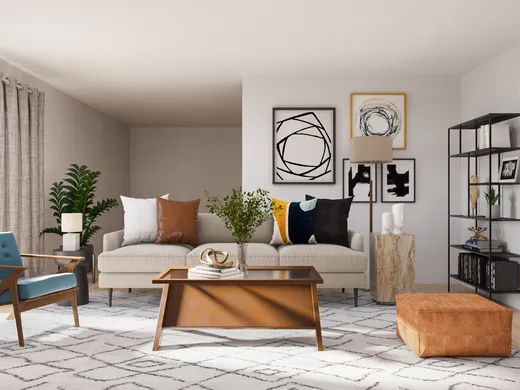 Living Room · Modern designed by Rocio