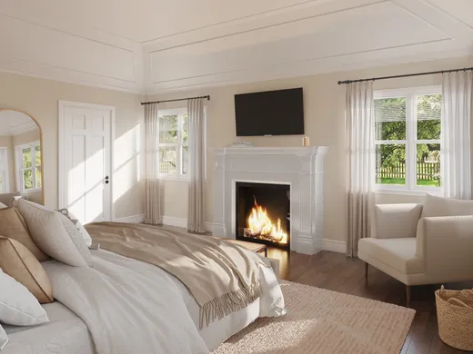 Bedroom · Farmhouse designed by Karina
