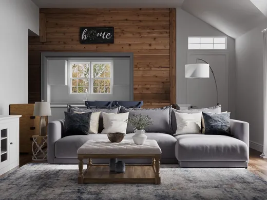Living Room · Traditional designed by Mariel