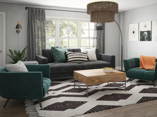Living Room · Modern designed by Belen