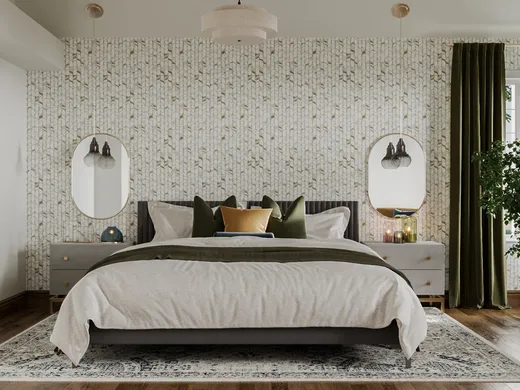 Bedroom · Eclectic designed by Jimena