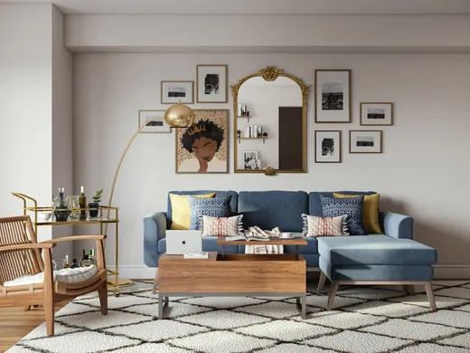 Living Room designed by Regina