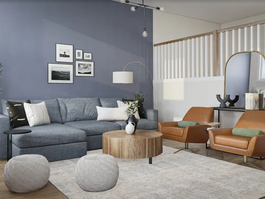 Living Room · Scandinavian designed by Ana