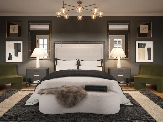 Bedroom · Contemporary designed by Brady