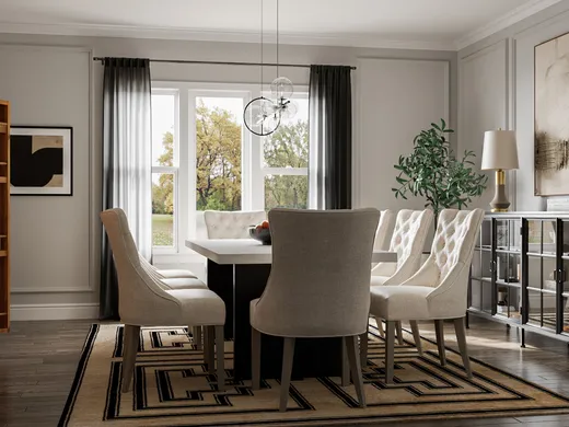 Dining Room · Modern designed by Toussaint