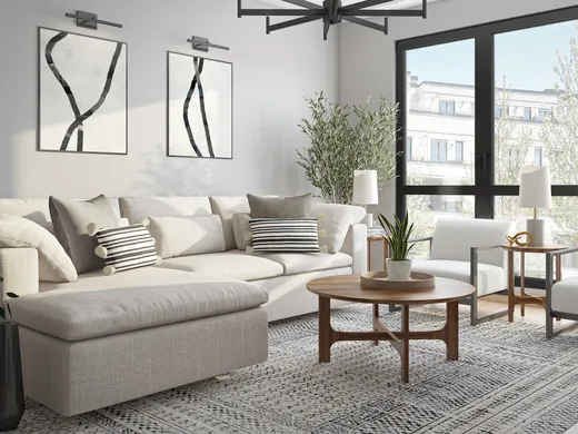 Living Room designed by Rachel