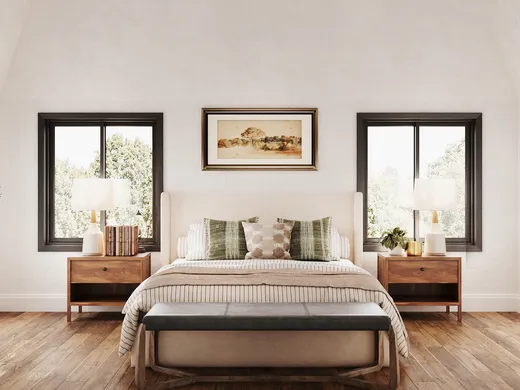 Bedroom designed by Rachel