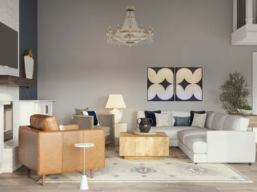 Living Room designed by Kevin