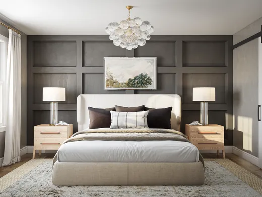 Bedroom designed by Kevin