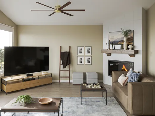 Living Room · Industrial designed by Briana