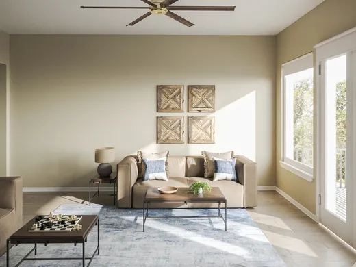 Living Room · Industrial designed by Briana