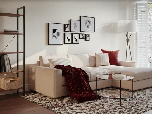Living Room · Contemporary designed by Jodi