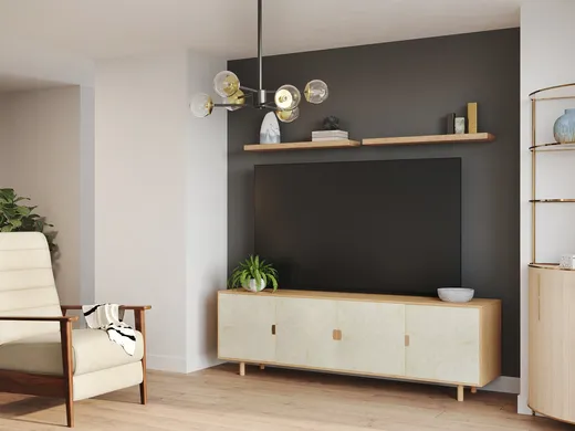 Living Room · Contemporary designed by Angie