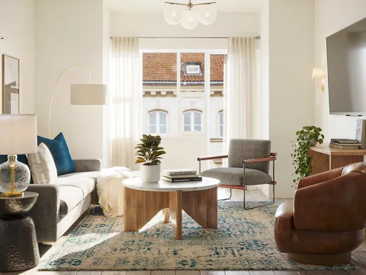 Living Room · Traditional designed by Vye