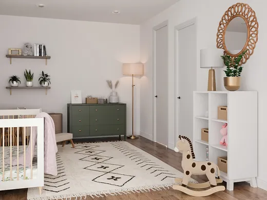 Nursery designed by Monica