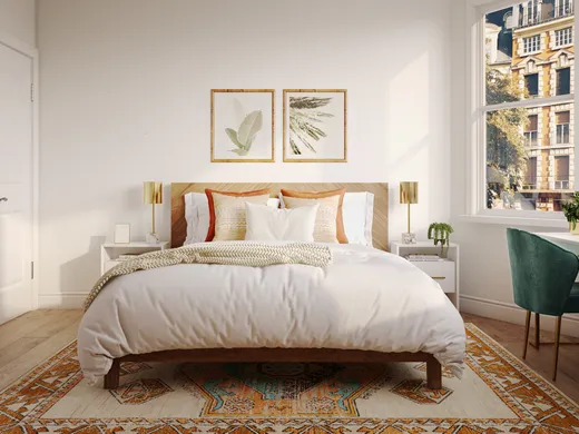 Bedroom · Bohemian designed by Monica