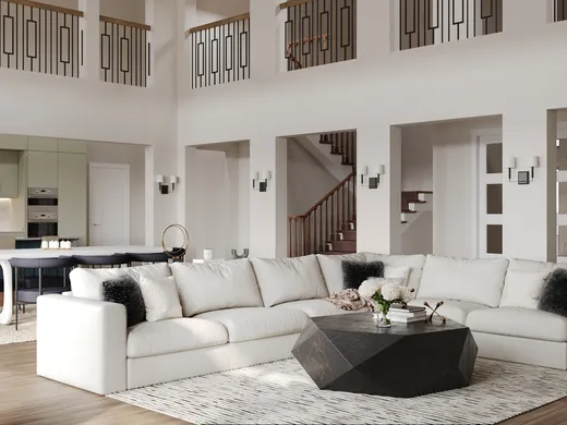 Living Room · Contemporary designed by Marisa