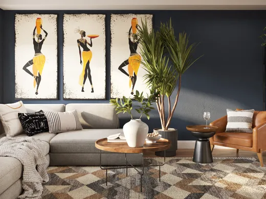 Living Room designed by Olga
