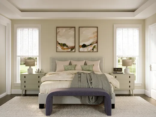 Bedroom designed by Rachel