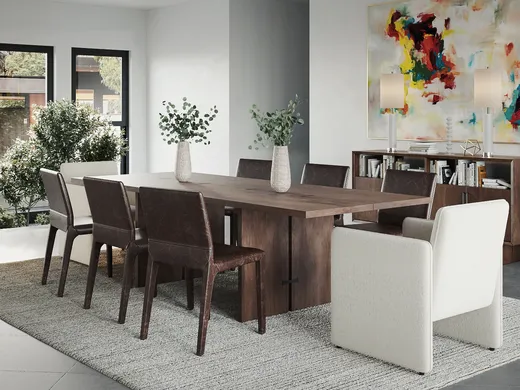 Dining Room · Contemporary designed by Haley