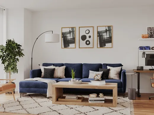 Living Room · Industrial designed by Monica