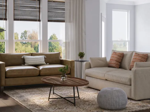 Living Room · Transitional designed by Haley