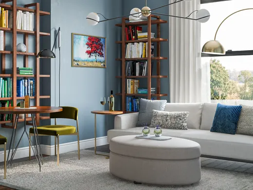 Living Room · Bohemian designed by Angie
