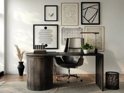 Office designed by Havenly
