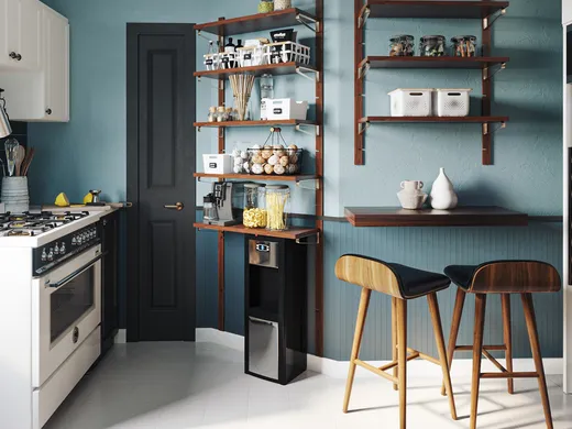 Kitchen · Midcentury Modern designed by Angie