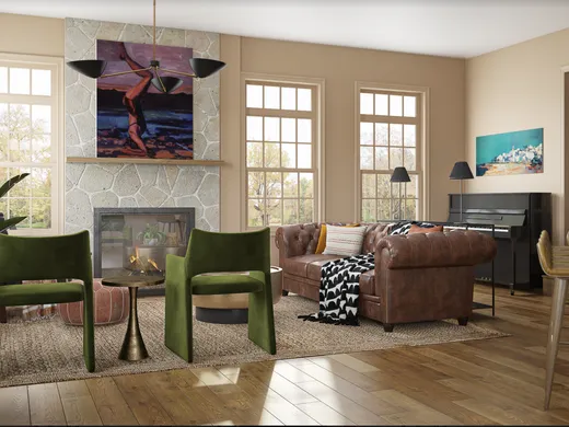 Living Room designed by Melanie