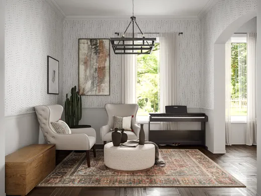 Entryway · Farmhouse designed by Haley