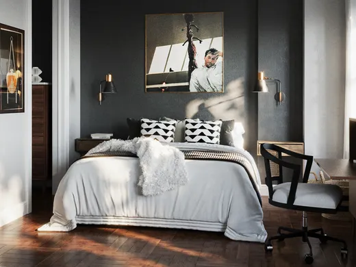 Living Room · Modern designed by Havenly