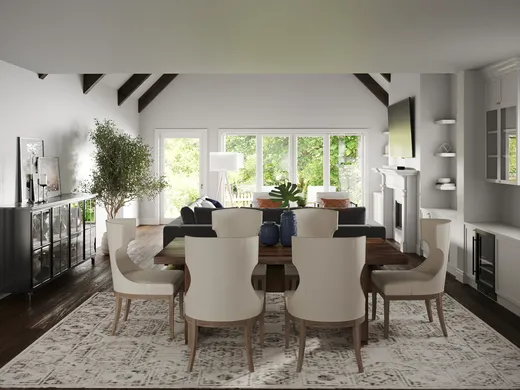 Dining Room · Contemporary designed by Haley