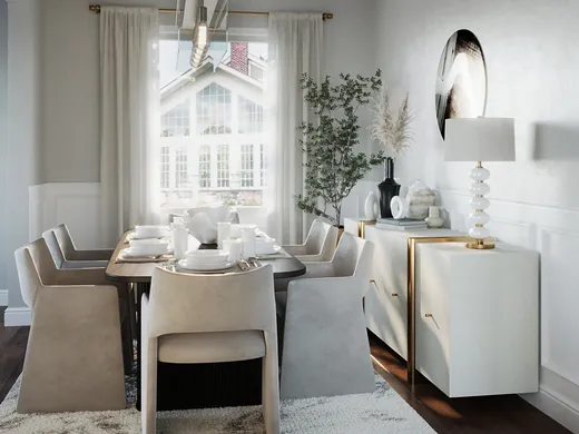 Dining Room · Contemporary designed by Isabel