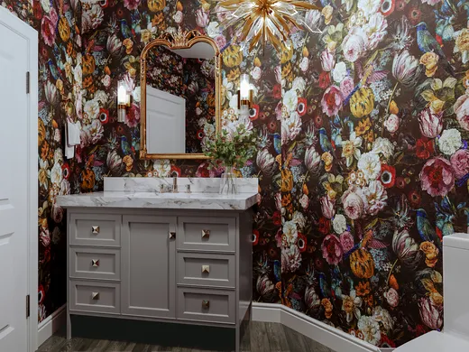Bathroom designed by Carol