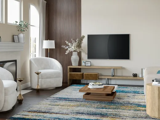 Living Room · Contemporary designed by Briana