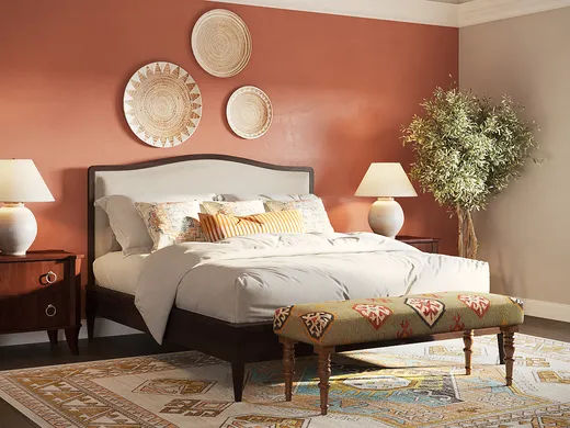 Bedroom designed by Ashley