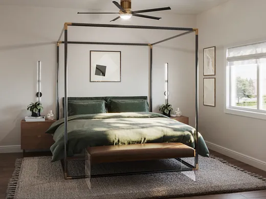 Bedroom · Modern designed by Toussaint