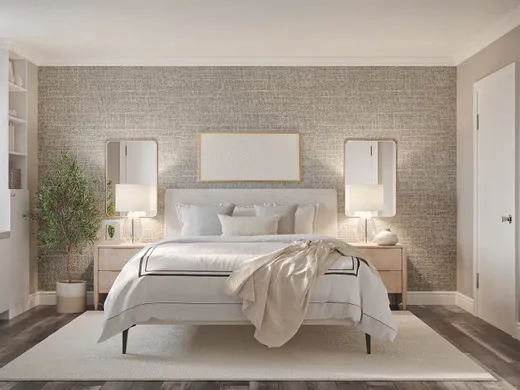 Bedroom · Bohemian designed by Havenly