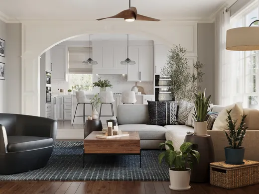 Living Room designed by Rachel