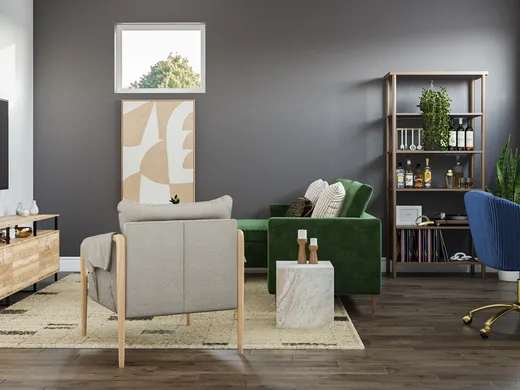 Living Room designed by Rachel