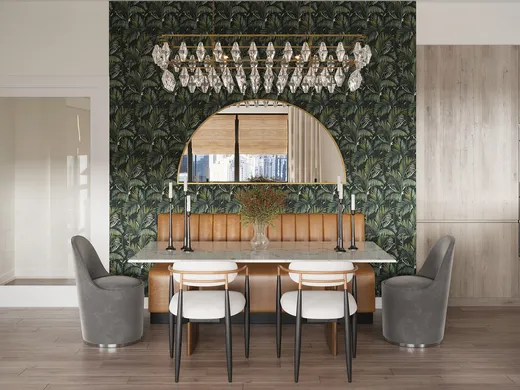 Dining Room · Eclectic designed by Maura