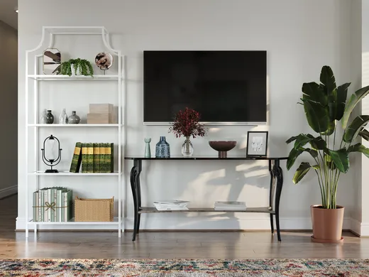 Living Room · Glam designed by Isabel