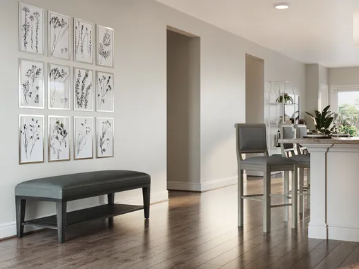 Living Room · Glam designed by Isabel