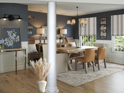 Dining Room · Coastal designed by Allison