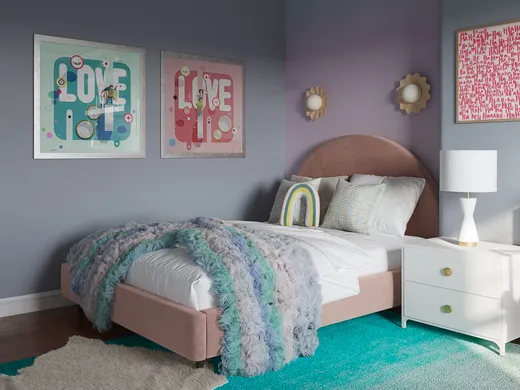 Bedroom · Contemporary designed by Ashley