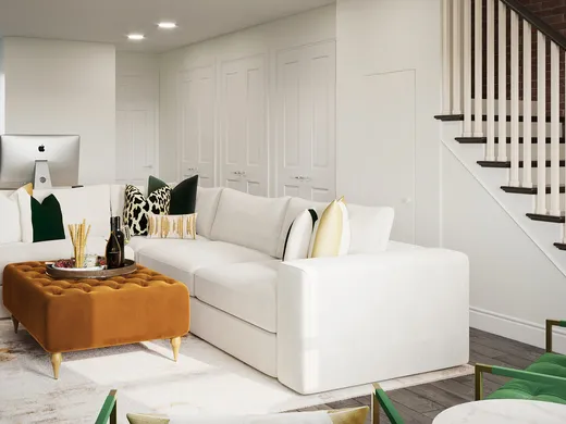 Living Room · Modern designed by Toussaint