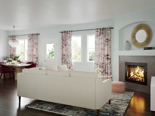 Living Room · Contemporary designed by Haley